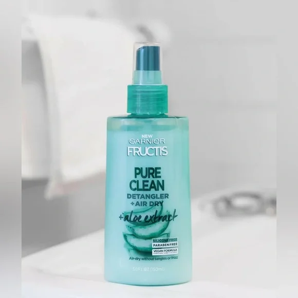 Garnier | Hair | New Garnier Fructis Pure Clean Detangler Air Dry Aloe Vera  5 Fl Oz Haircare | Poshmark